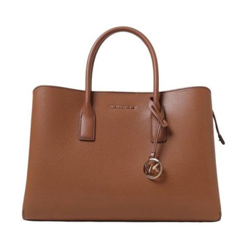 Michael Kors Stilfull Satchel Bagageväska Brown, Dam