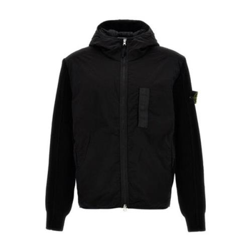 Stone Island Svart Jacka Black, Herr