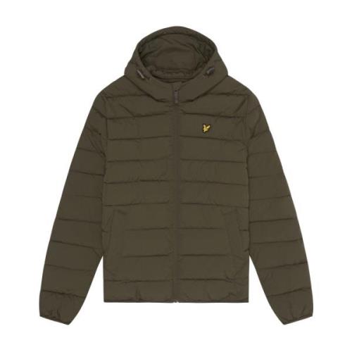 Lyle & Scott Pufferjacka Lätt Stilfull Vinterjacka Green, Herr