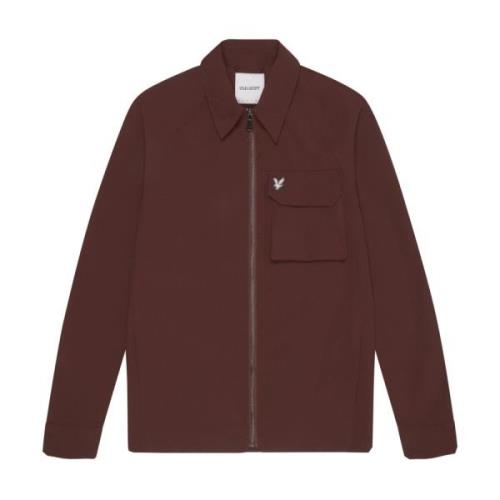 Lyle & Scott Ficka Softshell Overshirt Red, Herr