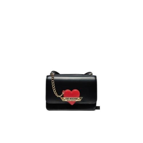 Love Moschino Svarta Designer Väskor för Kvinnor Black, Dam