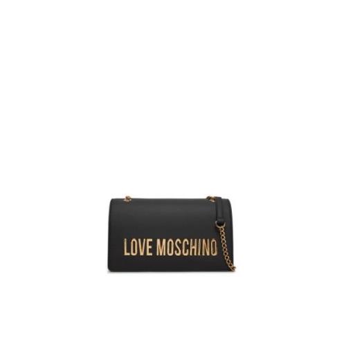 Love Moschino Svarta väskor för stiliga outfits Black, Dam