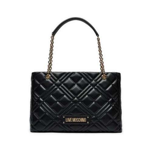 Love Moschino Svarta väskor för stilmedvetna Black, Dam