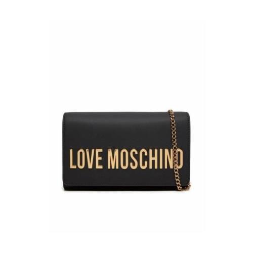 Love Moschino Svarta väskor för stiliga outfits Black, Dam