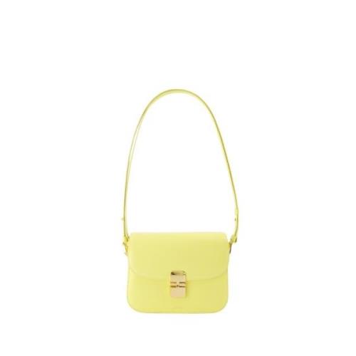 A.p.c. Citrongul Crossbody Väska Yellow, Dam