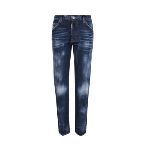 Dsquared2 Blå Jeans Aw23 Herrmode Blue, Herr