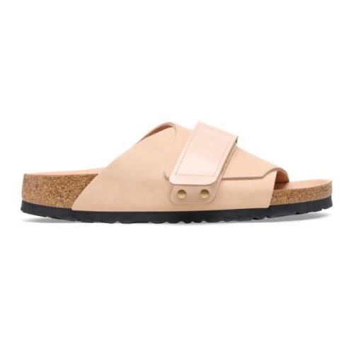 Birkenstock Beige Nubuck Kyoto Sandal Damskor Beige, Dam