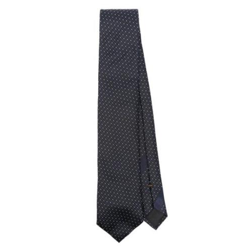 Ermenegildo Zegna Elegant BL1 TIE för Män Blue, Herr