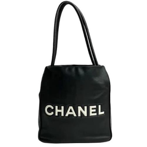 Chanel Vintage Pre-owned Laeder chanel-vskor Black, Dam