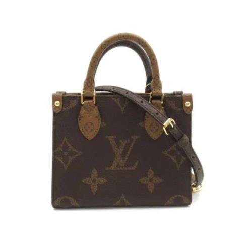 Louis Vuitton Vintage Pre-owned Canvas louis-vuitton-vskor Brown, Dam