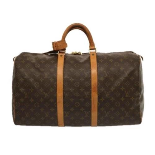 Louis Vuitton Vintage Pre-owned Canvas louis-vuitton-vskor Brown, Dam