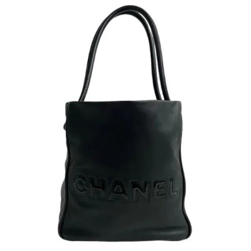 Chanel Vintage Pre-owned Laeder chanel-vskor Black, Dam