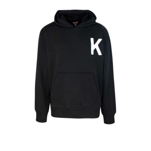 Kenzo Lucky Tiger Hoodie Svart Black, Herr