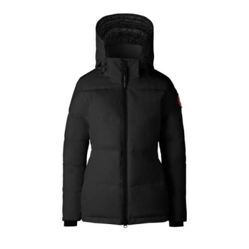 Canada Goose Chelsea Parka med aerodynamiska huvedetaljer Black, Dam