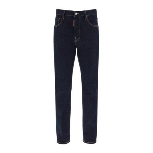 Dsquared2 Blå Bomulls Jeans Ss22 Blue, Herr