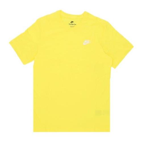 Nike Club Tee Opti Yellow T-shirt Yellow, Herr