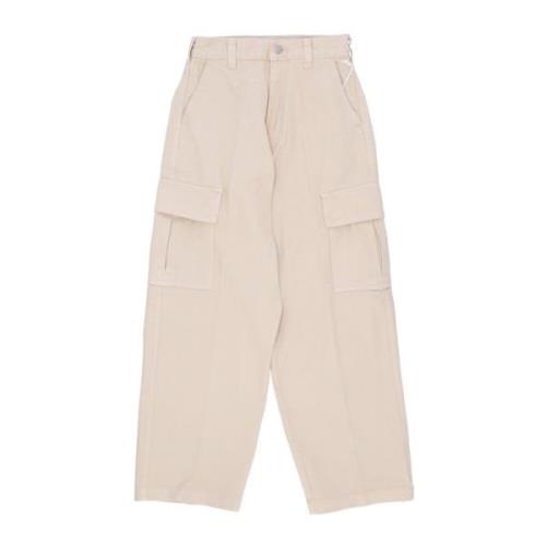 Obey Cargo Denim Pant Clay Beige, Herr