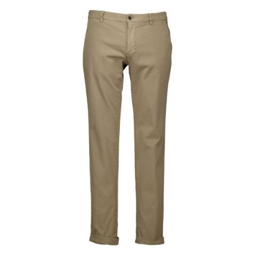 Mason's Brun Chino Byxor Brown, Herr