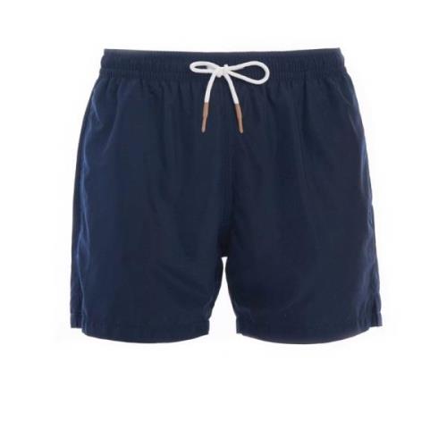 Eleventy Strandshorts Ss23 Blue, Herr