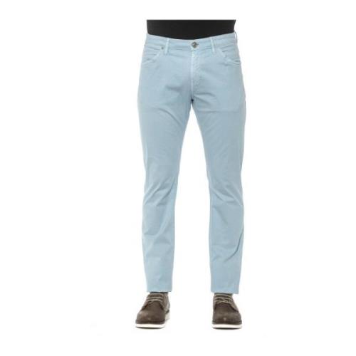 PT Torino Herr Slim Fit 5-Ficksbyxor Blue, Herr