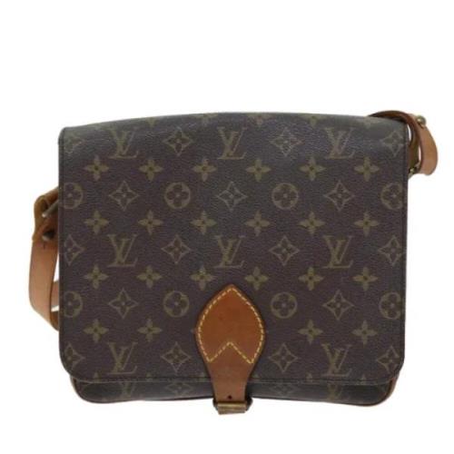 Louis Vuitton Vintage Pre-owned Canvas louis-vuitton-vskor Brown, Dam