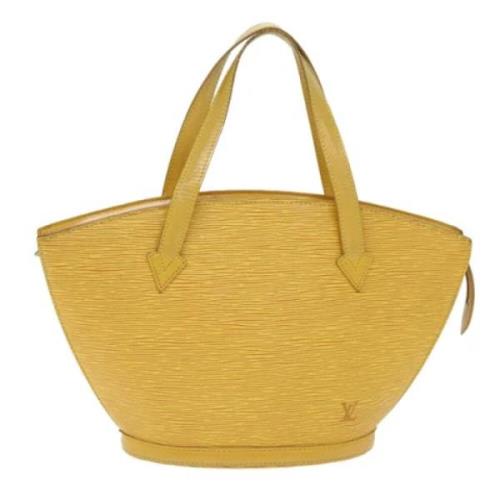 Louis Vuitton Vintage Pre-owned Laeder louis-vuitton-vskor Yellow, Dam