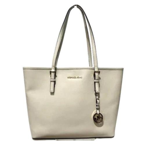 Michael Kors Pre-owned Pre-owned Laeder axelremsvskor White, Dam