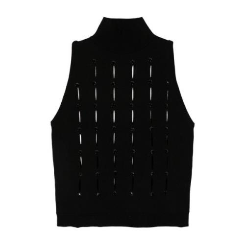 Liu Jo Svart Sweater Kollektion Black, Dam