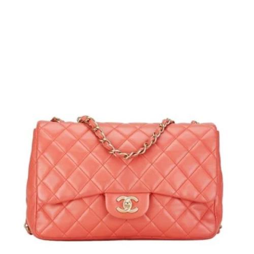 Chanel Vintage Pre-owned Laeder chanel-vskor Pink, Dam