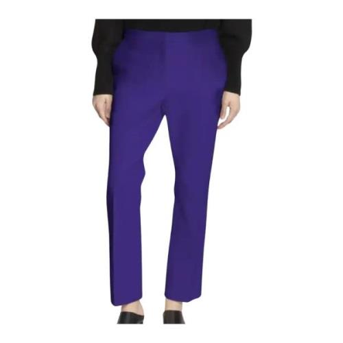 Proenza Schouler Rak Ben Crepe Byxor Purple, Dam