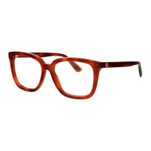 Gucci Stiliga Optiska Glasögon Gg1319O Brown, Dam