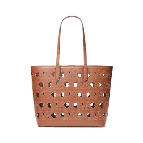 Michael Kors Snygg Tote Bag för dagligt bruk Brown, Dam