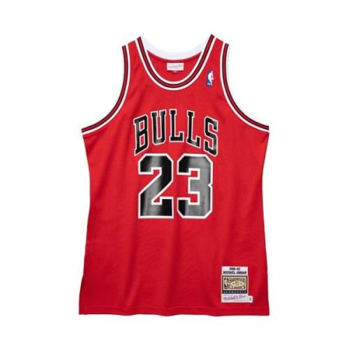 Mitchell & Ness NBA Autentisk Tröja Bulls 1986 Michael Jordan Red, Her...