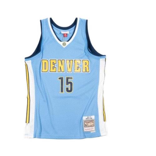 Mitchell & Ness Denver Nuggets Columbia Blue Road Jersey Blue, Herr