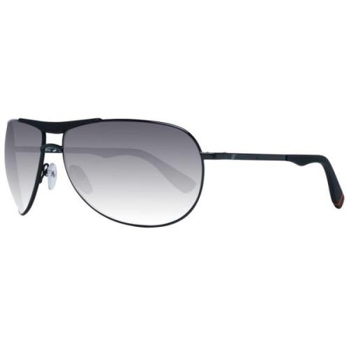 WEB Eyewear Svarta Herrar Aviator Solglasögon Gradientlins Black, Herr