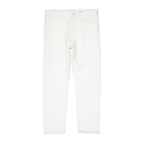 Celine Vita Bomullsjeans Ss22 White, Herr