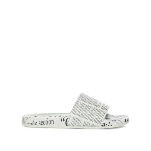 John Galliano 6717A Slides White, Herr