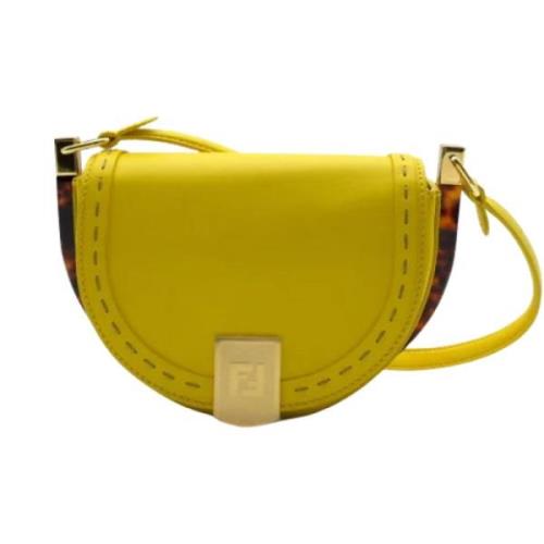 Fendi Vintage Pre-owned Laeder fendi-vskor Yellow, Dam