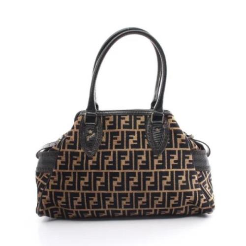 Fendi Vintage Pre-owned Laeder fendi-vskor Black, Dam