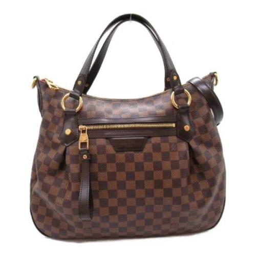 Louis Vuitton Vintage Pre-owned Canvas louis-vuitton-vskor Brown, Dam