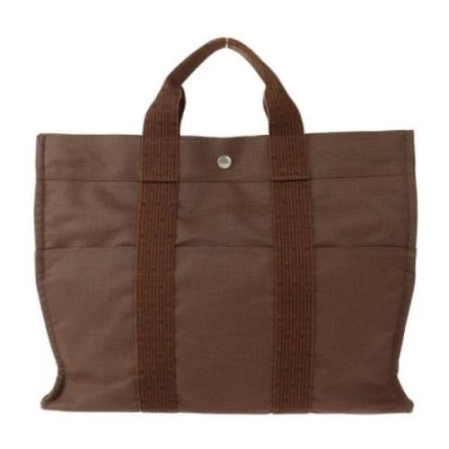 Hermès Vintage Pre-owned Canvas totevskor Brown, Unisex