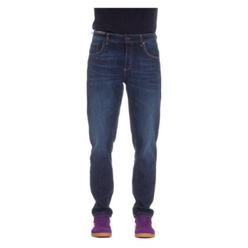 PT Torino Mörk Regular Denim Jeans Blue, Herr