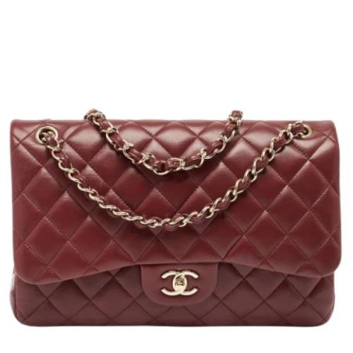 Chanel Vintage Pre-owned Laeder chanel-vskor Red, Dam