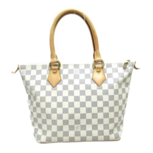 Louis Vuitton Vintage Pre-owned Canvas louis-vuitton-vskor White, Dam