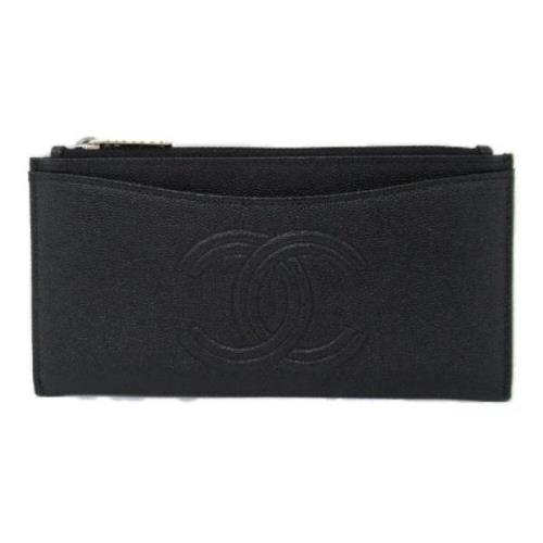 Chanel Vintage Pre-owned Tyg plnbcker Black, Dam