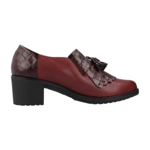 Pitillos Frynsläp Loafers Red, Dam