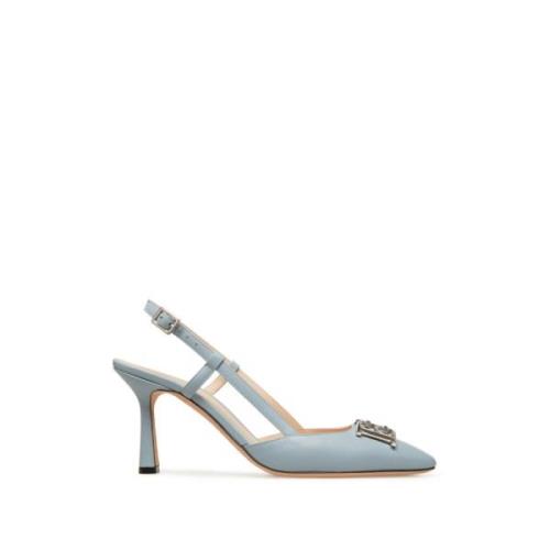 Bally Elegant Slingback Pumps Blue, Dam