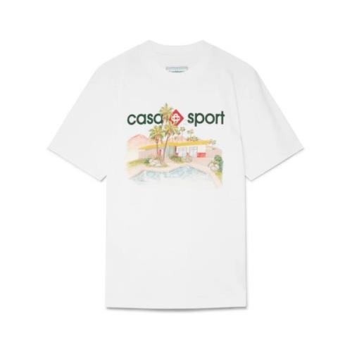 Casablanca Poolside T-shirt White, Herr