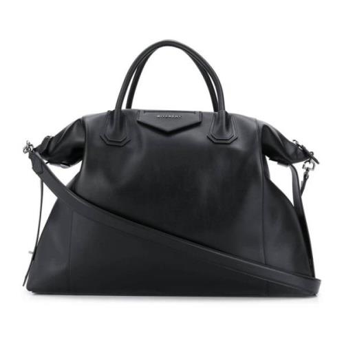 Givenchy Stor Antigona Soft Tote-väska Black, Dam