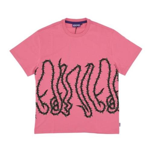 Octopus Rosa Thorns Tee Herr T-shirt Pink, Herr